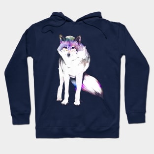 Galaxy Wolf Hoodie